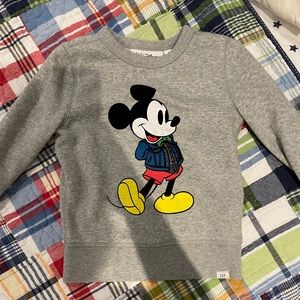 Boys Gap x Disney Mickey sweatshirt XS